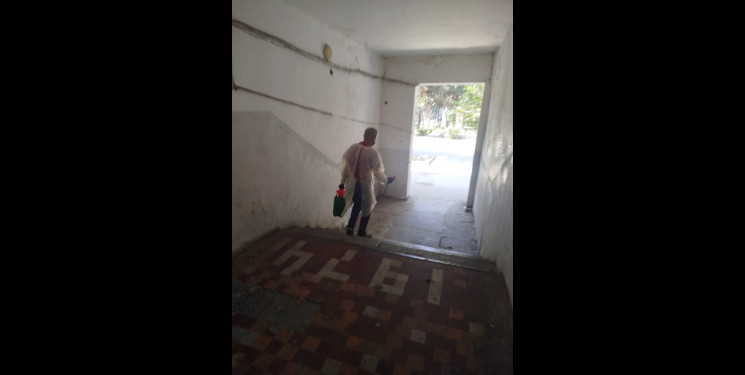 Mingəçevir Dezinfeksiya Stansiyasının əməkdaşları ilanlara qarşı profilaktik tədbirlər görmüşlər